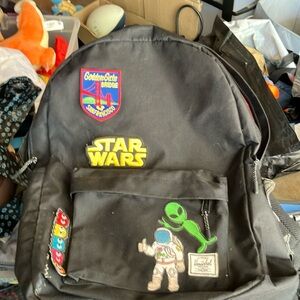 Herschel Supply Company Black Backpack with Unique Design